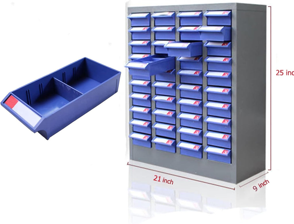 Steel Parts Cabinet with 40 Drawer ABS Material Storage Cabinet for Bolt Nut and Different Parts