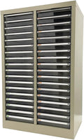 File Cabinet with 36 Drawers Documents Storage Organizer Office File Storage Cabinet with Labels for Paper/Book/Bolt/Nut