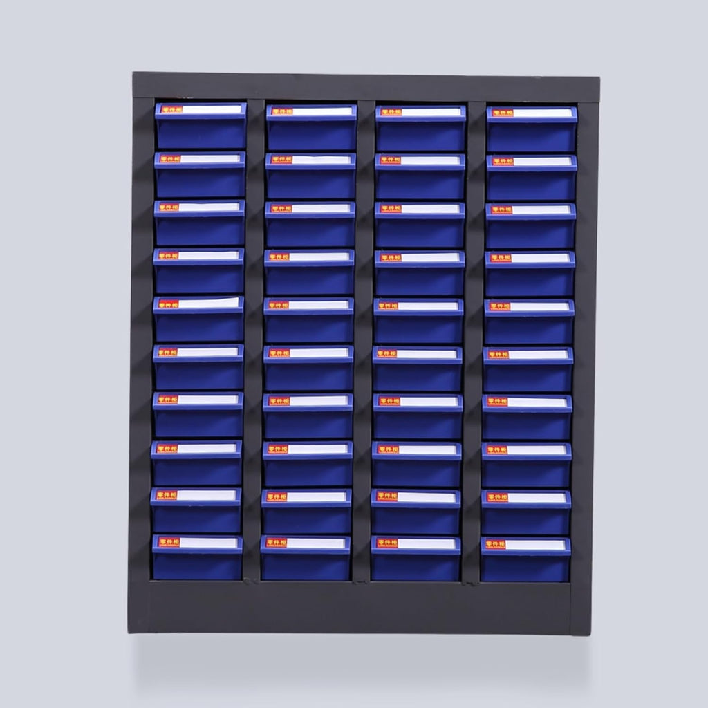 Part Cabinet 40 Drawers Tool Storage Cabinet Bolt Nut Parts Storage Equipment Organization Shelves Hardware and Office Supplies