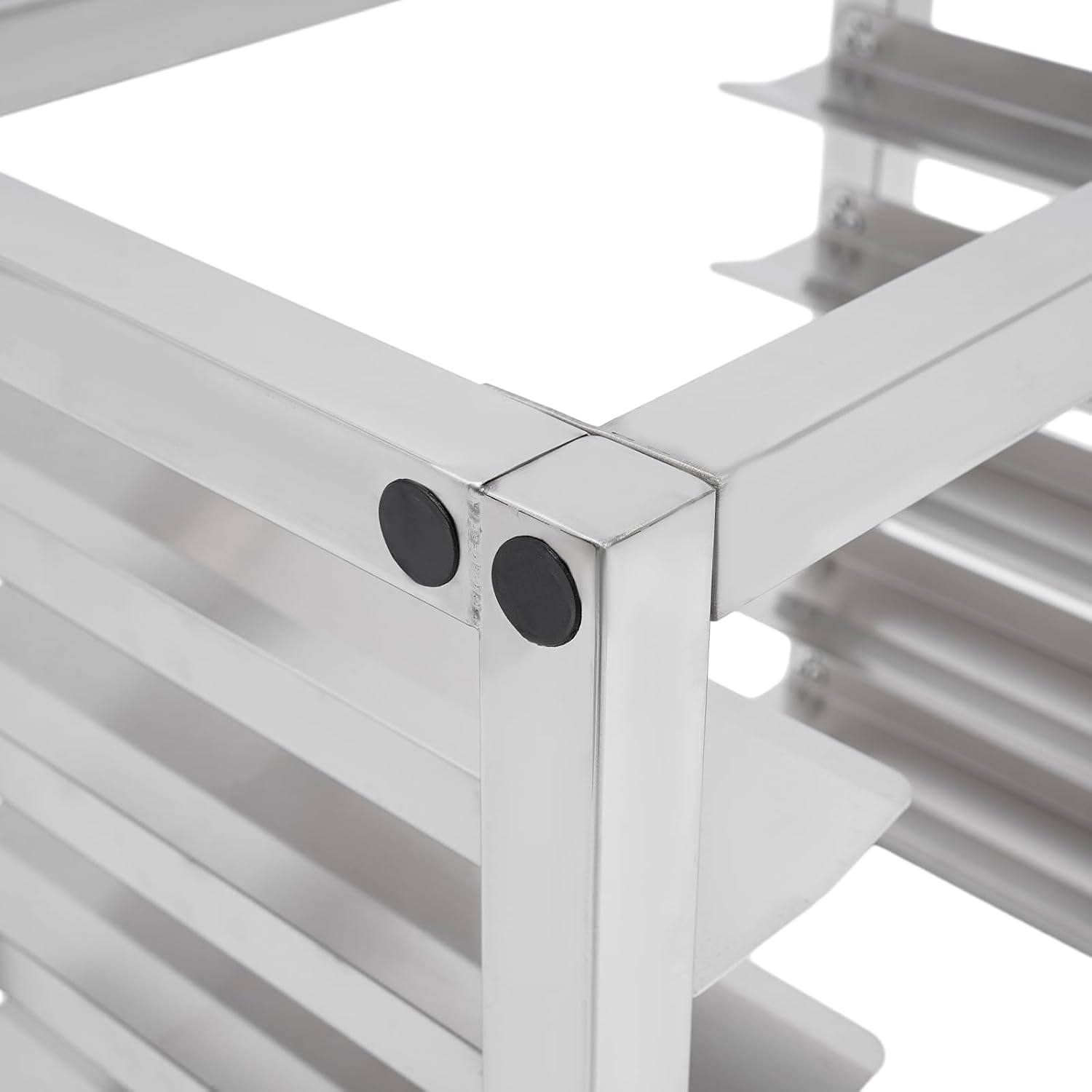 5-Tier Pan Rack, Stainless Steel Bakery Rack, Bakers Rack for Home Commercial Kitchen, Restaurant, Cafeteria, Dessert Shop