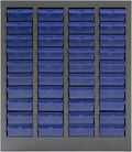 Bolt and Nut Tool Storage Cabinet 40 Drawers Parts Cabinets with ABS Material Drawer for Tool Organization Shelves Hardware and Office Supplies, Grey