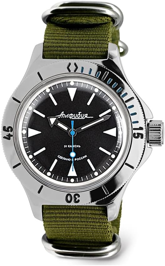VOSTOK | Amphibia 120512 Automatic Self-Winding Diver Wrist Watch