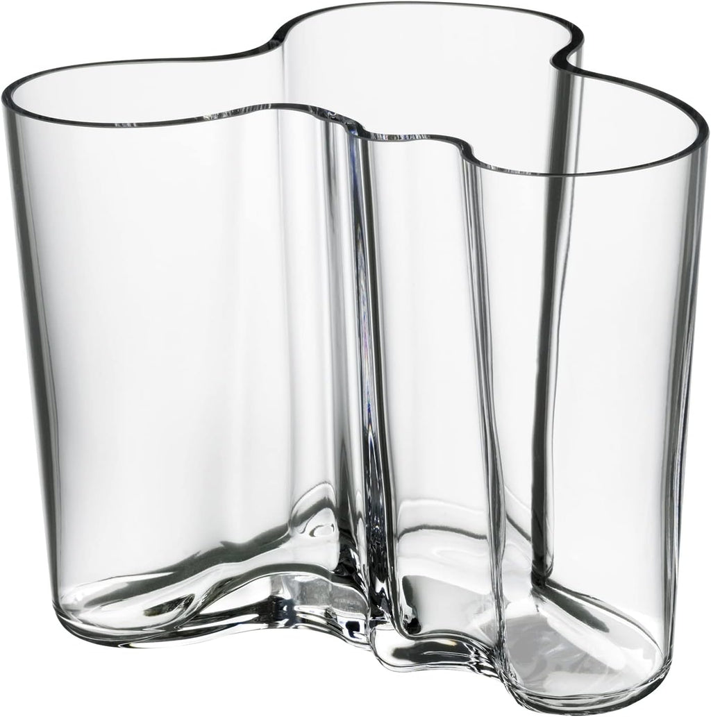 Iittala Alvar Aalto 120mm Clear Vase