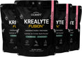 Organics Ocean Krealyte Fusion - Instantized Creatine Monohydrate Powder with Electrolytes - Muscle Strength, Endurance & Hydration Support - Vegan, Sugar-Free, Pink Lemonade Flavor - 120 Servings
