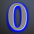 Backlit LED Illuminated House Numbers 18 Inch, Stainless Steel Hand-Polished For House Address Signs, Modern Lighted House Numbers, Large Metal Address Numbers,0