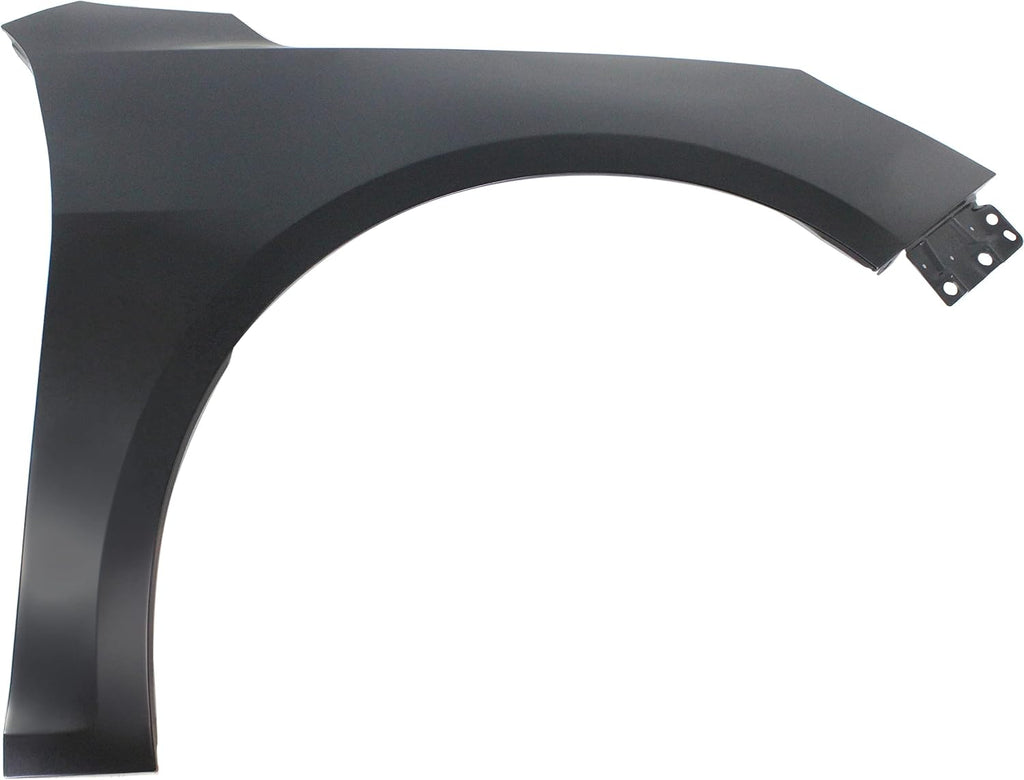 Evan Fischer Front Passenger Fender Compatible with 2013-2015 Chevrolet Malibu, 2016 Malibu Limited, Primed Steel