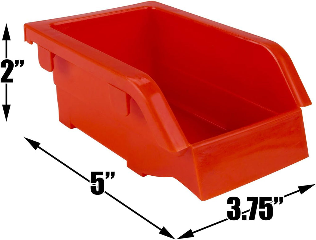 TLPB05 90 Parts Bin Shelving Storage Organizer with Locking Wheels for Shop Garage and Home