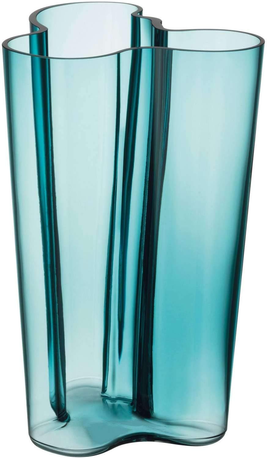 Iittala Turquoise Vase 10'