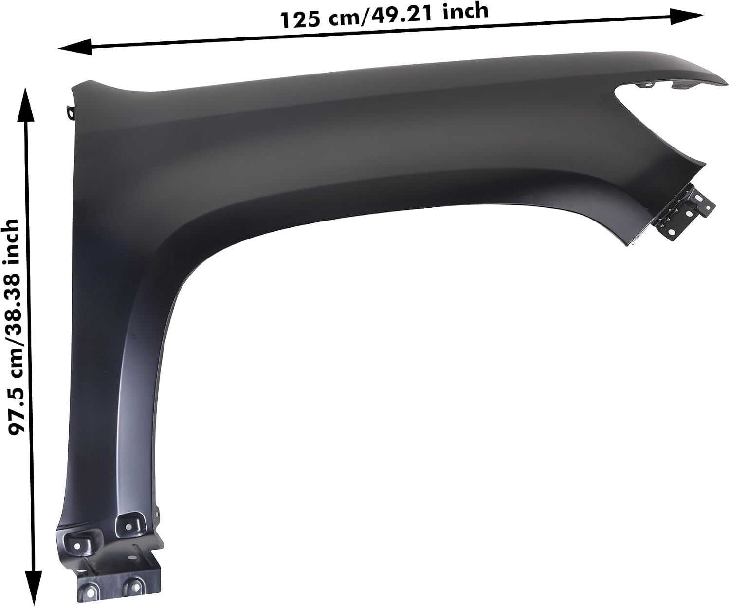Front Right Fender Compatible with 2015-2022 Chevrolet/Chevy Colorado Passenger Side OEM 23373629