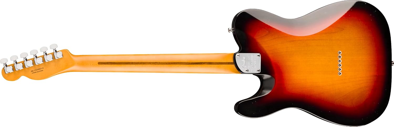 Fender American Ultra Luxe Vintage '60s Telecaster Custom Electric Guitar - 3-color Sunburst, Heirloom Lacquer