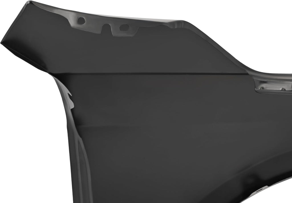 HECASA Front Left Fender Compatible with 2016-2023 Chevy Chevrolet Malibu Replacement for 84029562 GM1240392 Steel Wheel Fender Panel Electrophoresis Primed Black Driver Side