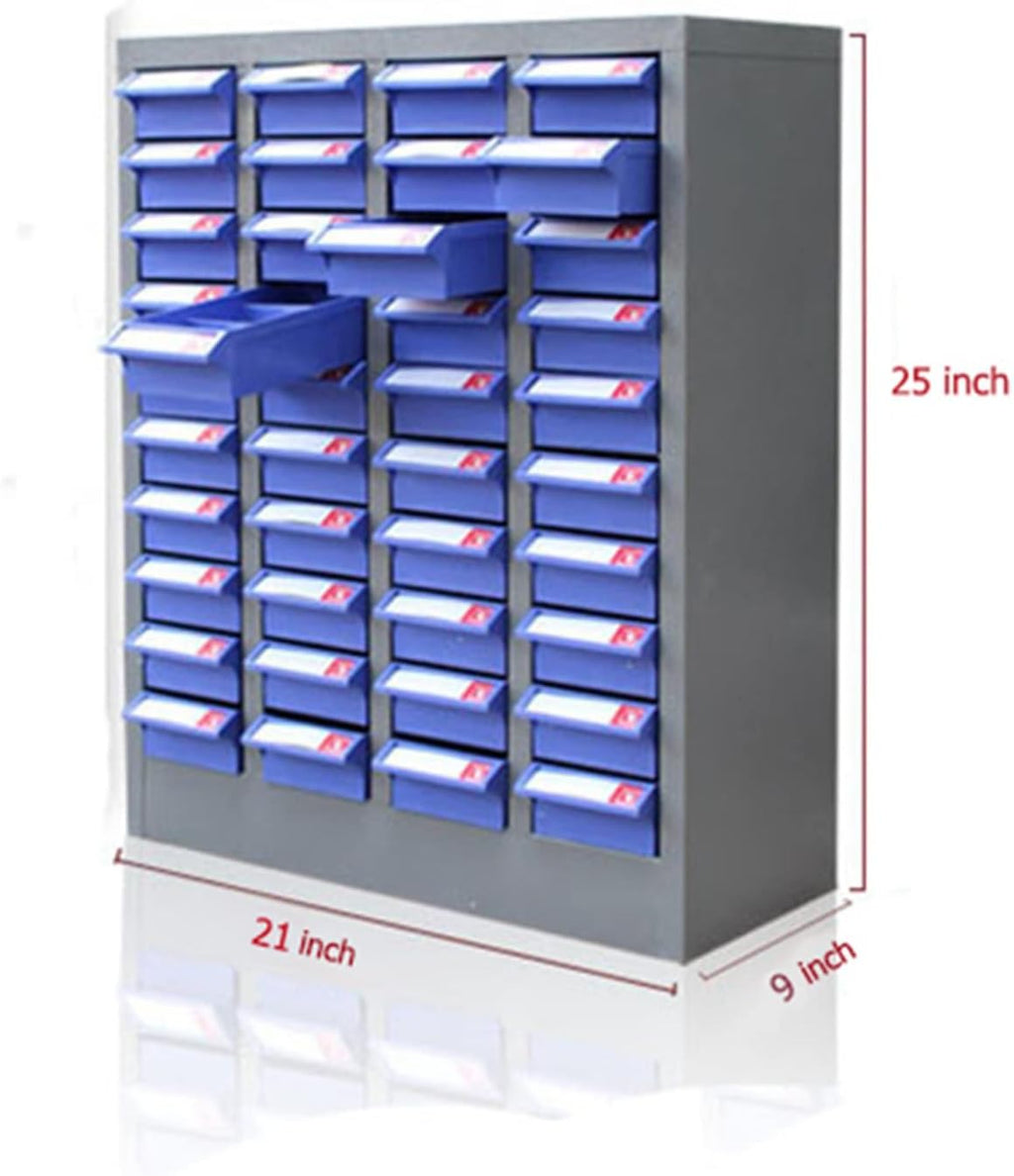 Steel Parts Cabinet with 40 Drawer ABS Material Storage Cabinet for Bolt Nut and Different Parts