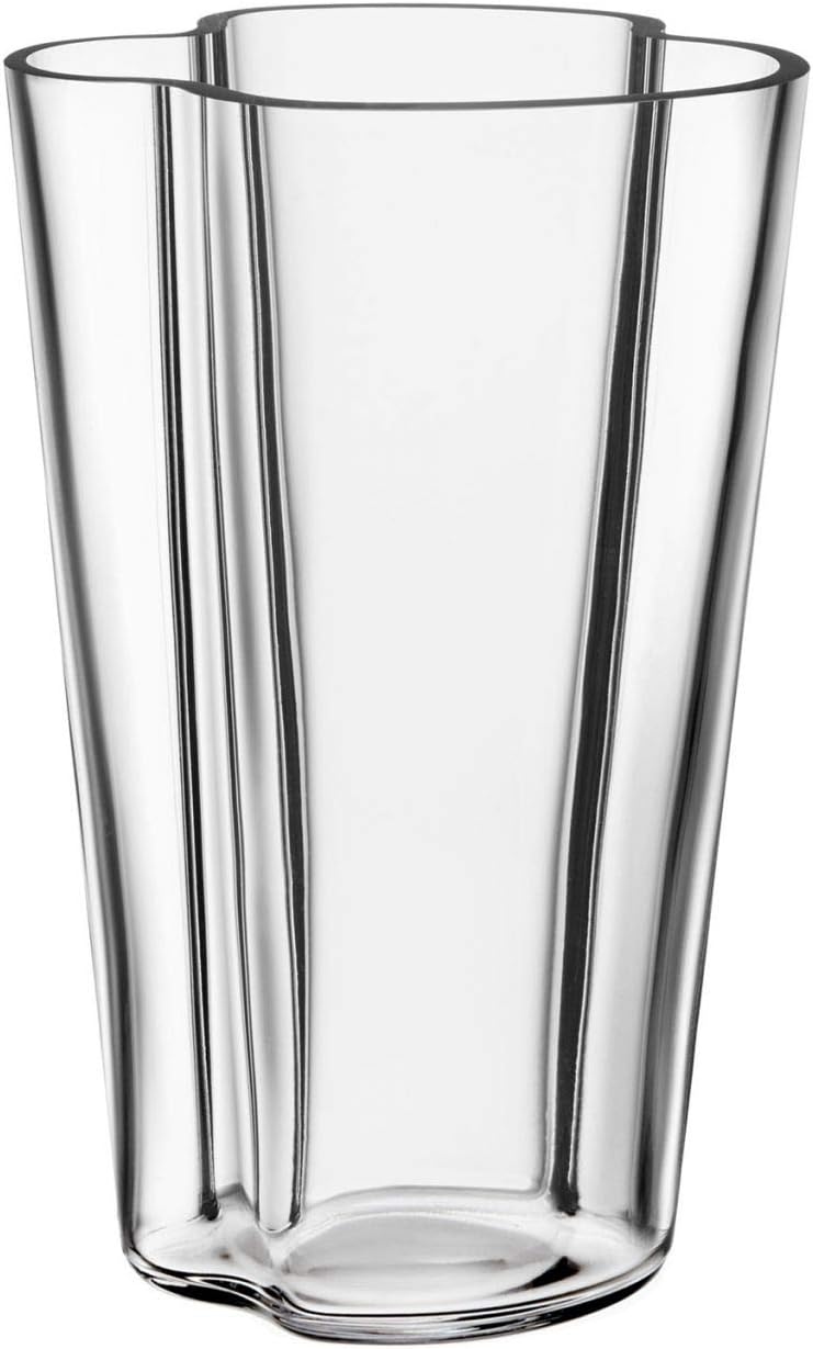 Iittala Aalto Vase 220 mm Clear Glass