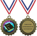 1 to 50 Packs Holy Bible Gold Medals Trophy Award with Free Custom Engraving D03-MY408