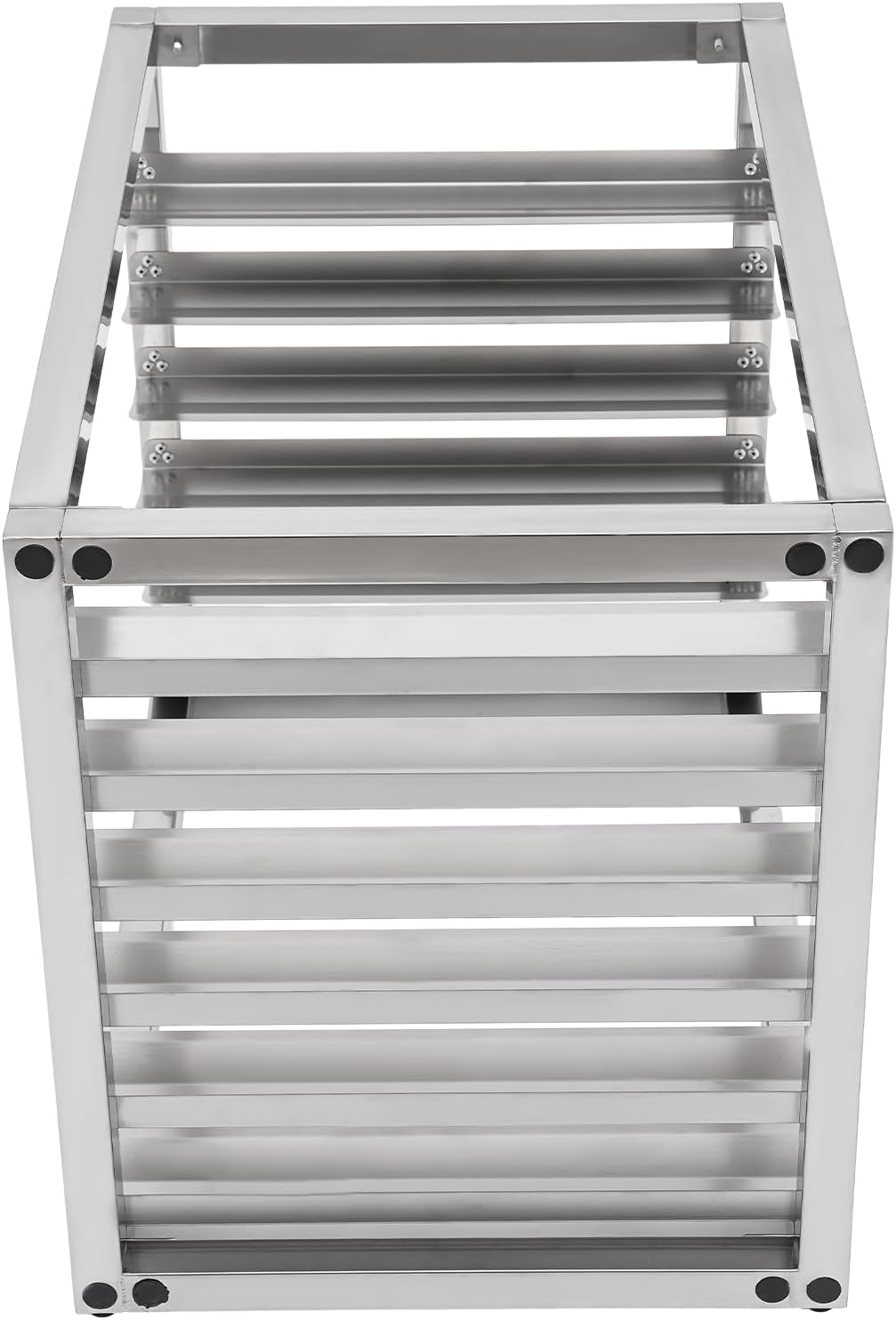 6-Tier Pan Rack, Stainless Steel Bakery Rack, Bakers Rack for Home Commercial Kitchen, Restaurant, Cafeteria, Dessert Shop