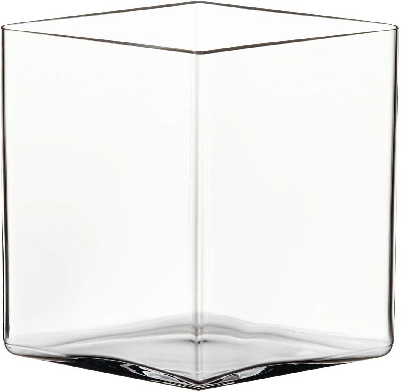 Iittala Ruutu Vase, Transparent, 205 x 180 mm