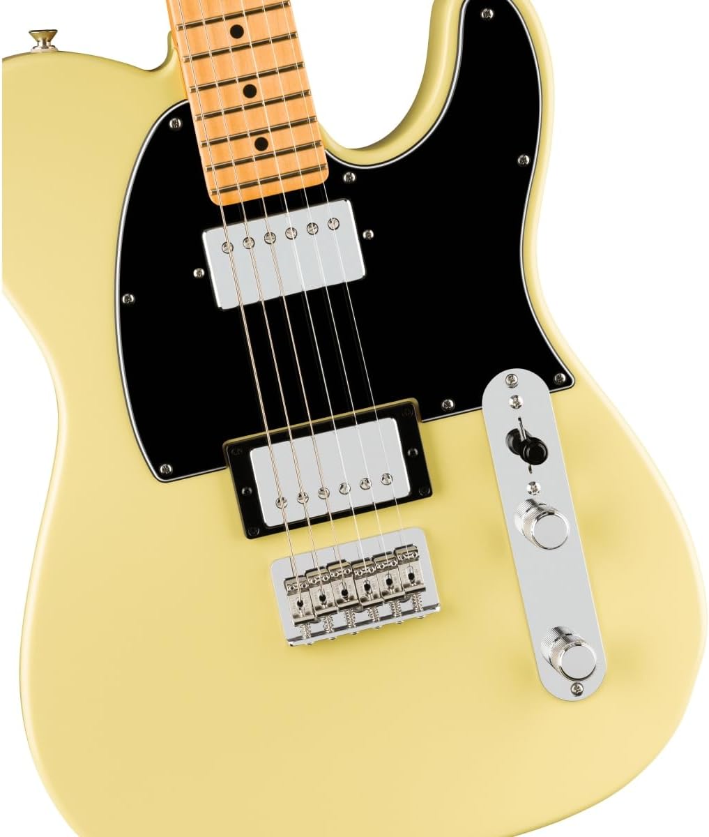Fender Player II Telecaster HH Electric Guitar - Hialeah Yellow with Maple Fingerboard