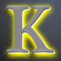 Illuminated House Number For Outside 20 Inch, Backlit LED House Number Signs Enhance Your Home's Elegance, Lighted Address Numbers, Metal House Numbers With Lights,K