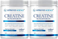 Approved Science Creatine Monohydrate Powder – with BioPerine – Supports Strength, Lean Muscle & Recovery – 5 g Per Serving – Unflavored Creatine Powder – Non-GMO, Vegan – 360 Servings (Pack of 2)