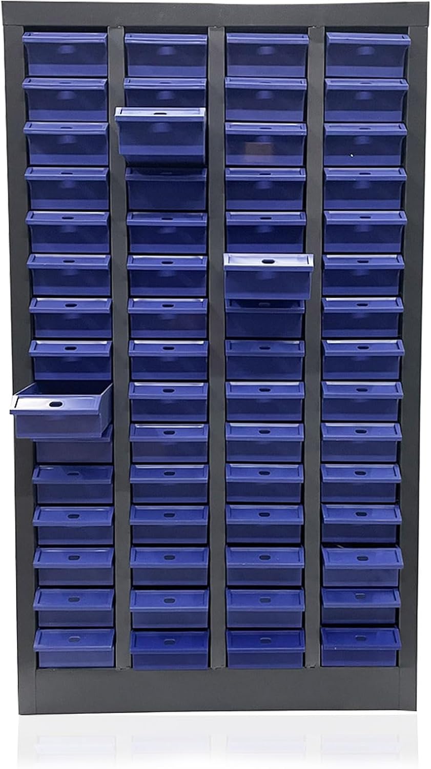 Part Cabinet 60 Drawers Bolt and Nut Tool Storage Cabinet Hardware Organization Shelves Office Supplies