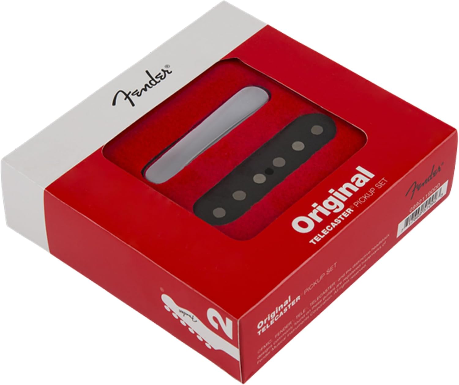 Fender Original Telecaster Pickups Bundle with Instrument Cable
