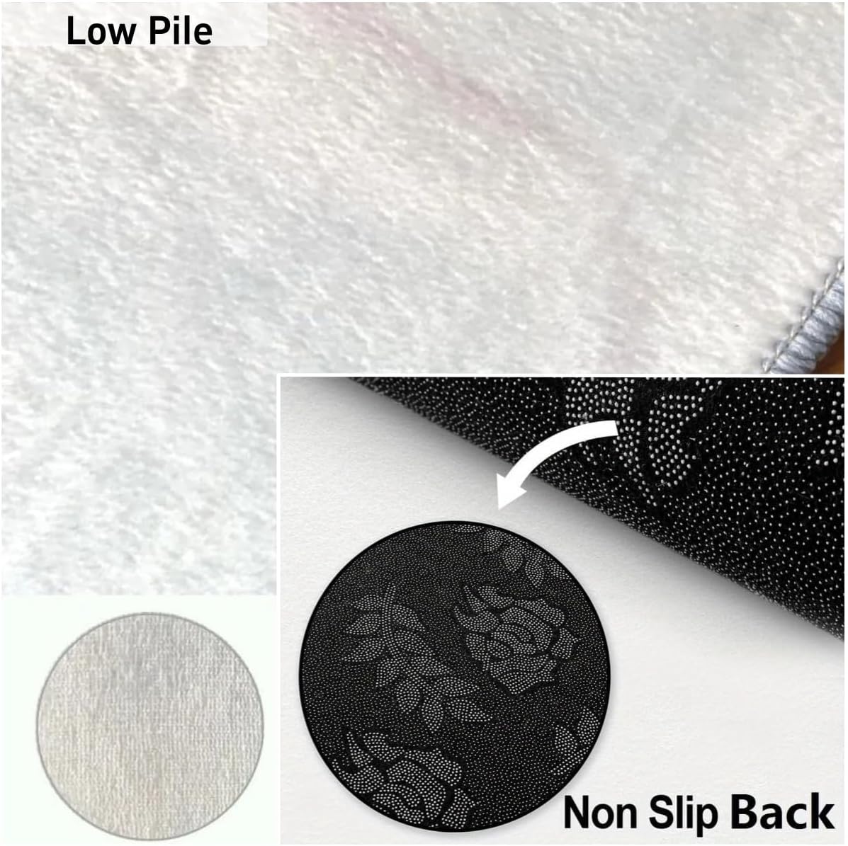 Music Themed Living Room Carpet, 6x8ft, Colorful CD Record Note Playing Mat, Electronic Music Soft Cozy Non-Slip Carpets, Low Pile Dirty Resistant Washable Rugs for Entryway Family