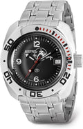 VOSTOK | Scuba Dude Amphibian Automatic Self-Winding Russian Diver Wrist Watch | WR 200 m | Amphibia 710634 |Fashion | Business | Casual Men's Watches