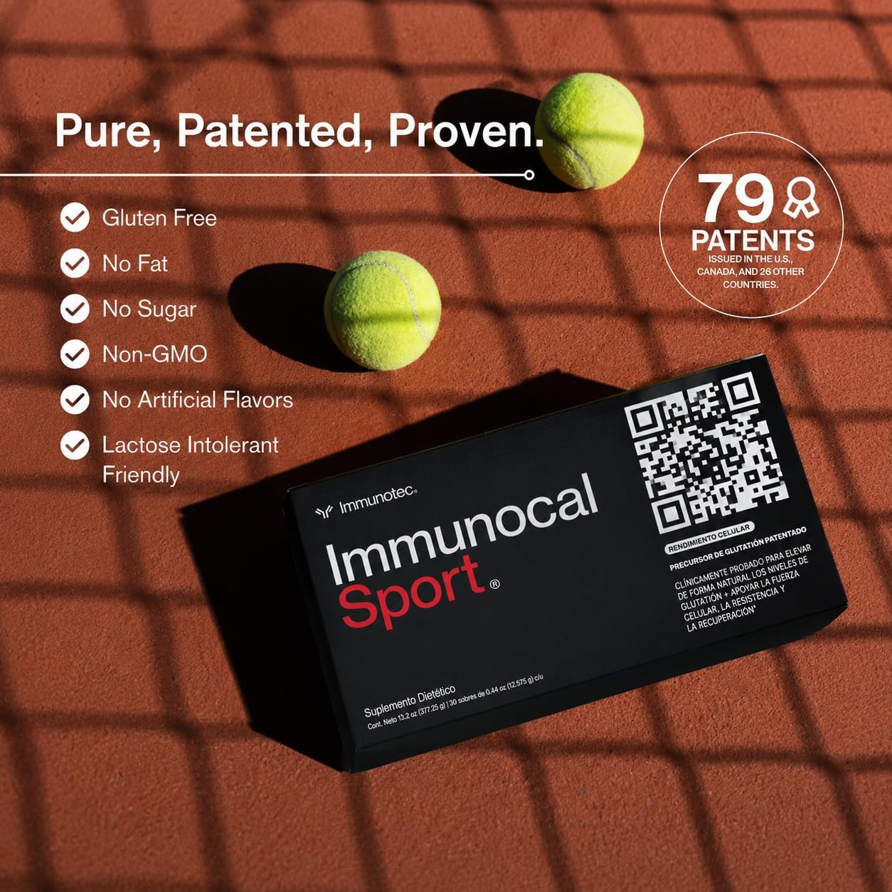 Immunocal Sport Glutathione Precursor – Recovery, Endurance & Performance Support with BCAAs, Citrulline & Tart Cherry – Antioxidant & Cellular Energy – Sugar-Free, Lactose-Free – 30 Servings