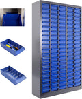 100 Drawer Alloy Steel Nut and Bolt Organizer, ABS Material Bolts Organizer, 26' L×9' W×46' H Nuts and Bolts Organizers and Storage, Bolt Bins Organizers for Shop Garage Workshop (100 Drawer)