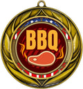 All Quality Wreath Design BBQ Medal | Competition Metal Medal - 1st, 2nd, 3rd Place