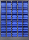 75-Drawer Small Parts Organizer, Nut and Bolt Organizer, Bolt Bin, Metal Storage Cabinet Tool Cabinet with Drawer for Garage, Workshop, Home & Office