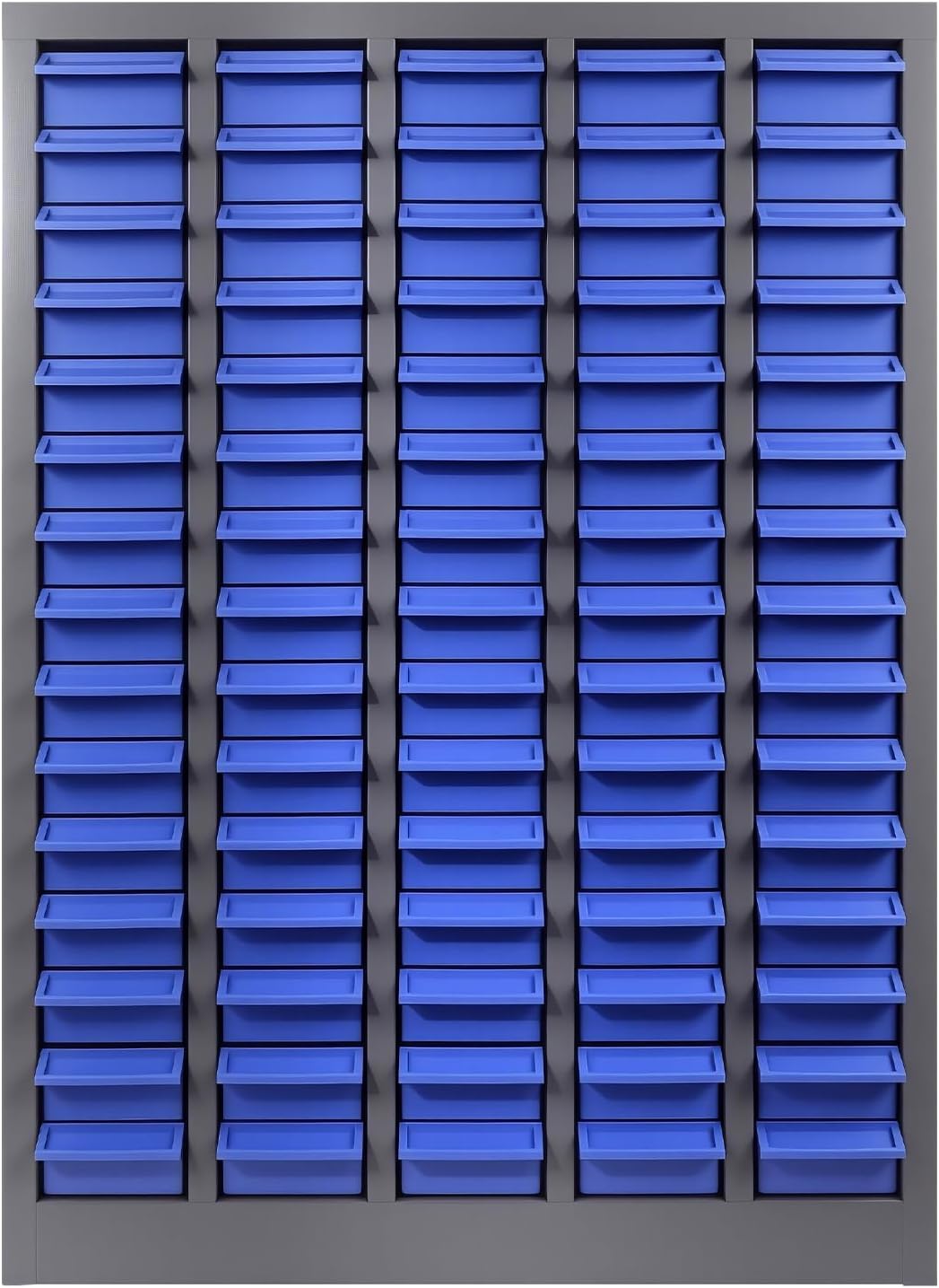 75-Drawer Small Parts Organizer, Nut and Bolt Organizer, Bolt Bin, Metal Storage Cabinet Tool Cabinet with Drawer for Garage, Workshop, Home & Office