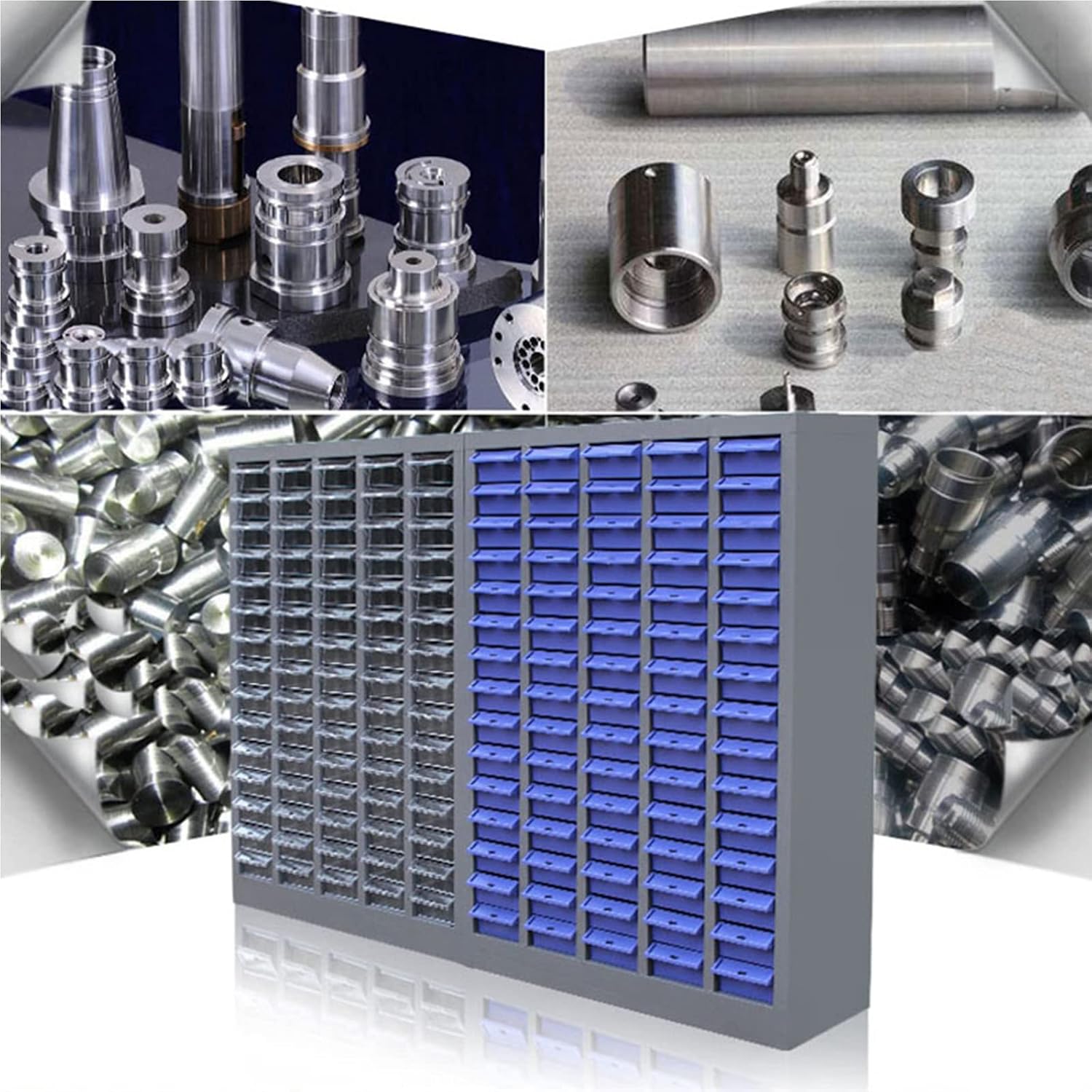 Steel Parts Cabinet with 40 Drawer ABS Material Storage Cabinet for Bolt Nut and Different Parts