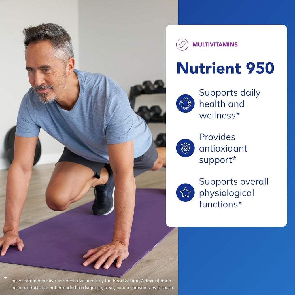 Pure Encapsulations Nutrient 950 | Multivitamin Mineral Supplement to Support Physiological Functions and a Healthy Lifestyle* | 360 Capsules