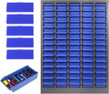 Parts Cabinet 75 Drawers with Dividers and Labels,Stainless Steel Bolt Box Organizer,ABS Material Drawer,26'x8.66'x35.4'Nuts and Bolts Organizer for Store,Toys,Parts,Screws (Classic 75 Drawers)