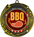 All Quality Stars Design BBQ Medal | Competition Metal Medal - 1st, 2nd, 3rd Place