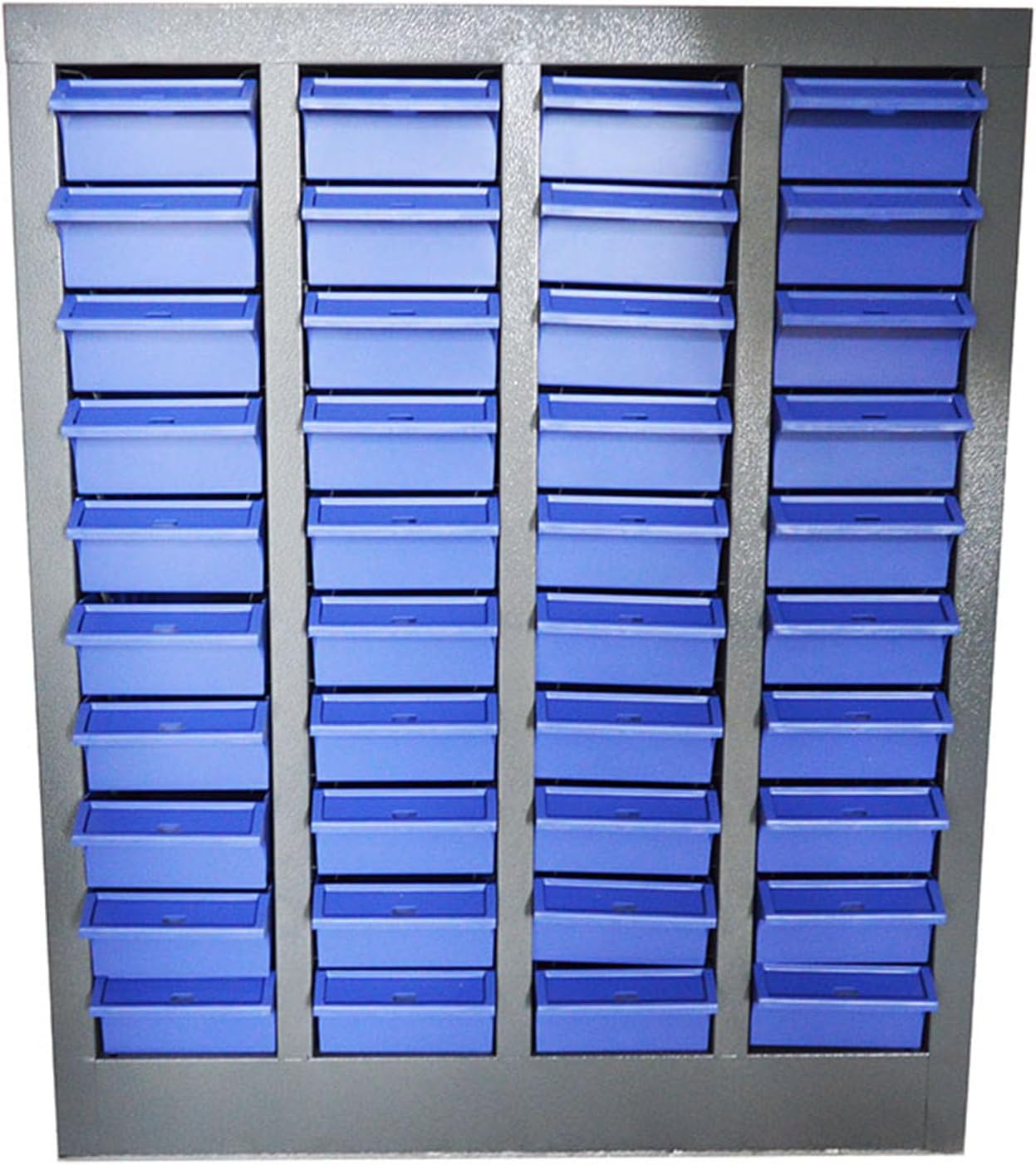 40 Drawers Parts Cabinet Steel Parts Cabinet Nut and Bolt Organizer Bolt Bin Storage Organizer with Partitions and Labels