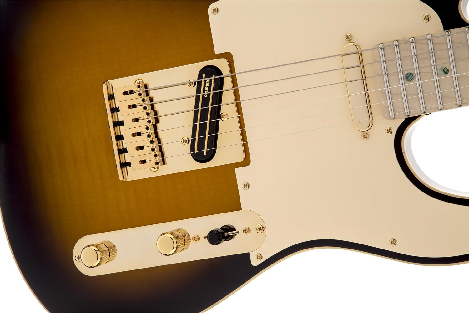 Fender Artist Series 255202532 Richie Kotzen Telecaster Electric Guitar, Maple Fingerboard, Brown Sunburst