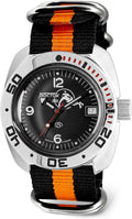 VOSTOK | Scuba Dude Amphibian Automatic Self-Winding Russian Diver Wrist Watch | WR 200 m | Amphibia 710634 |Fashion | Business | Casual Men's Watches