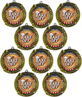 All Quality Stars Design Bake Off Medal | Competition Metal Medal - 1st, 2nd, 3rd Place