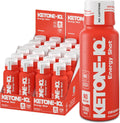 Ketone-IQ No Caffeine Exogenous Ketones Energy Shots - 24 Pack of Caffeine Free Energy Drinks with 10g Ketones - Sugar Free, Salt Free, and All Natural (Original)