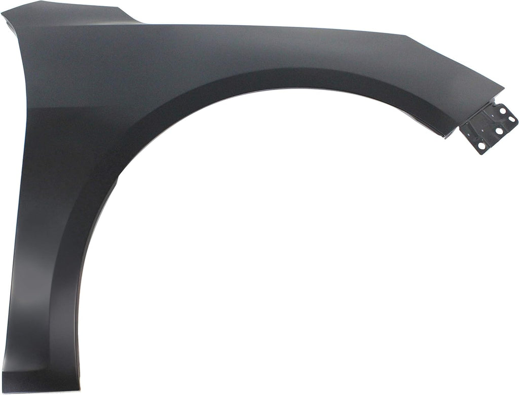 Evan Fischer Front Passenger Fender Compatible with 2013-2015 Chevrolet Malibu, 2016 Malibu Limited, Primed Steel