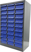 30 Drawers Bolt and Nut Tool Storage Cabinet Tool Part Cabinet Hardware Organizer Steel Parts Craft Storage