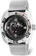 VOSTOK | Scuba Dude Amphibian Automatic Self-Winding Russian Diver Wrist Watch | WR 200 m | Amphibia 710634 |Fashion | Business | Casual Men's Watches