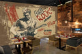 MWZ3522 Rock Music Live School Guitar Playing Boy HD 3D Wallpaper for Disco Club Karaoke[8 ft x 6 ft] / [244 cm x 183 cm]