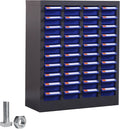 40 Drawer Storage Parts Cabinet Garage Organizer for Bolt Nut Storage Steel ABS/PS Material Drawer Size 7.6 * 3.8 * 1.85 Inch