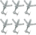 Gloxco Greasable Wingnut Assembly for Manways, 5/8' Eye Bolt, 5-1/2' Long, Pack of 6 (WNA-1010-0002-B)