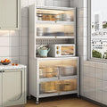 Kitchen Bakers Rack with Storage, Kitchen Cabinets with Worktop, for Dining Living Room Coffee Shop(60cm)