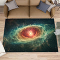 6x8 Cosmic Nebula Area Rug - Space Large Rugs for Living Room, Galaxy Carpet Area Rug for Girls Bedroom Kids Room Basement Office Classroom