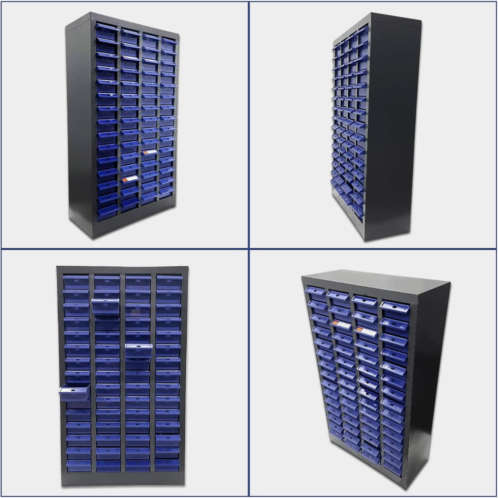 Part Cabinet 60 Drawers Bolt and Nut Tool Storage Cabinet Hardware Organization Shelves Office Supplies